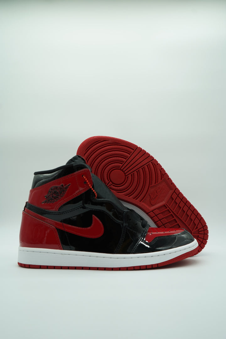 Air Jordan 1 High OG GS Patent Bred – DecadeFootwear