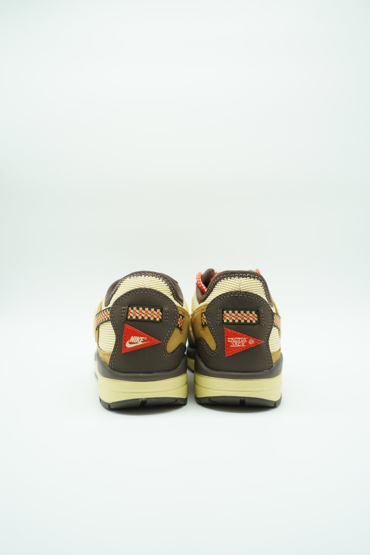 nike air max cactus jack Nike Air Max 1 Travis Scott Cactus Jack Baroque Brown – DecadeFootwear